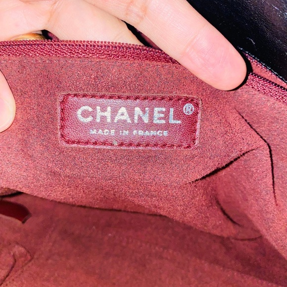 Authentic Vintage Chanel Lambskin 31 Flap bag Medium Black - Picture 11 of 16